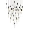 Cwi Lighting Greta Integrated LED Black Chandelier 1589P36-41-101 - alternate 5